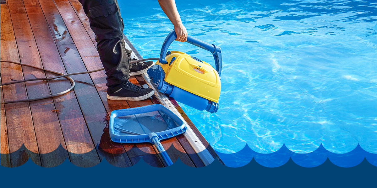 The Sunshine State is one of the best places in the United States to have a residential pool. The warm and sunny climate allows for swimming nearly year-round, and the high humidity and temperatures make it a fantastic way to cool off. However, to keep making great memories, you need to maintain the structure and keep the water clean. Our guide to pool maintenance in Florida will give you the knowledge to keep your pool healthy. The Basics of Pool Water Chemistry You'll need to test these levels to ensure all the chemicals are working in harmony, keeping the water sanitized and the system undamaged: Chlorine: Ideally, it should stay between one and three parts per million (ppm). pH: Pool water must be kept slightly basic, between 7.2 and 7.8. Total alkalinity: Works as a buffer against sudden pH changes, keeping it between 80 and 120 ppm. Calcium hardness: Keep this hardness between 200 and 400 ppm to prevent your water from corroding pool surfaces. Cyanuric acid: Also known as a stabilizer, it protects chlorine from UV rays, helping it last longer in an ideal range of 30 to 50 ppm. How to Maintain a Pool in Florida Maintaining a pool can be as simple as long as you have the necessary tools and some knowledge about pool water chemistry. Gather the Essential Tools Without tools, there's not much you can do, so the first maintenance task is to use the following checklist and make sure you have all the necessary equipment, which you can purchase from stores like Home Depot or Leslie's: Skimmer net: Used to remove dirt from the water's surface Brush: To scrub walls, steps and floors of algae buildup Pool vacuum: Useful for cleaning dirt and debris from the pool's floor Telescopic pole: A long attachment for convenient reach for brushes, skimmers and vacuums Water testing kit: Essential equipment that checks chemical and pH levels Chemical dispensers: Floating chlorinators to keep the pool's chlorine levels at optimum Leaf rake: Heavy-duty versions of a skimmer to remove large debris from the surface and bottom of your pool Pool filter cleaner: Liquid or powder filter cleaner you can use with a brush to keep your pool system working efficiently Create a Maintenance Task Schedule Try organizing your tasks into the following three categories: Daily: You should skim leaves and check that the pump and filter are running properly each day. Weekly: Do weekly water testing, brushing, vacuuming and emptying debris from skimmers and pump baskets. Monthly: You can clean the waterline and test calcium hardness and stabilizer levels monthly. Test and Balance Your Pool Water Ensure your chemicals are balanced by: Using a test kit Adjusting chemicals to fit into ideal ranges. Retesting after adjustments and repeating the process if necessary. How to Prepare Your Pool for a Storm Florida storms are no joke. Fortunately, pool preparation is simple. You should trim back vegetation to reduce debris, turn off the power and remove any equipment in or by the water. After heavy rain, you should run tests to determine whether you need to balance the levels. Reach out to Ritzcraft Pools & Pavers for a New Pool Today Do you feel ready to take the leap and get an installation now that you know pool maintenance is straightforward? If you do, contact us for a free consultation from a reputable, experienced and friendly pool company that stays focused on you throughout the process.